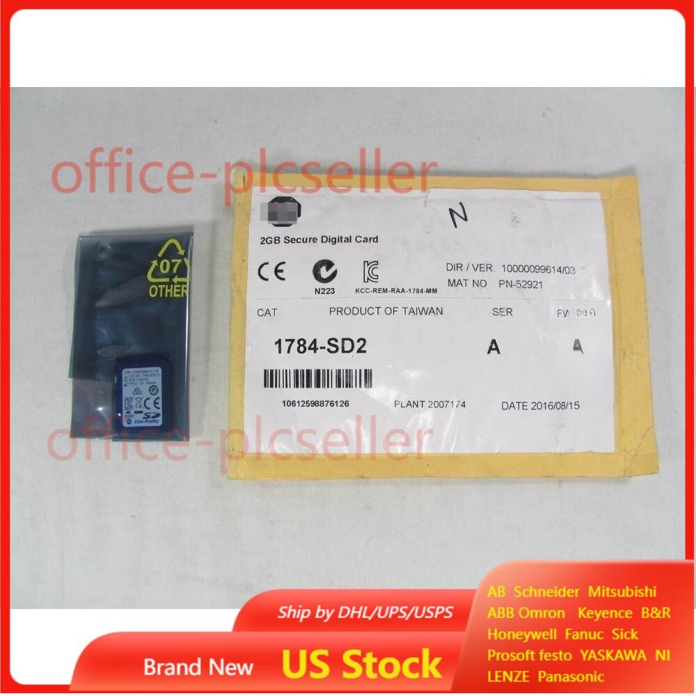 1784-SD2 ControlLogix Secure Digital Card Brand New AB Sealed 1784SD2