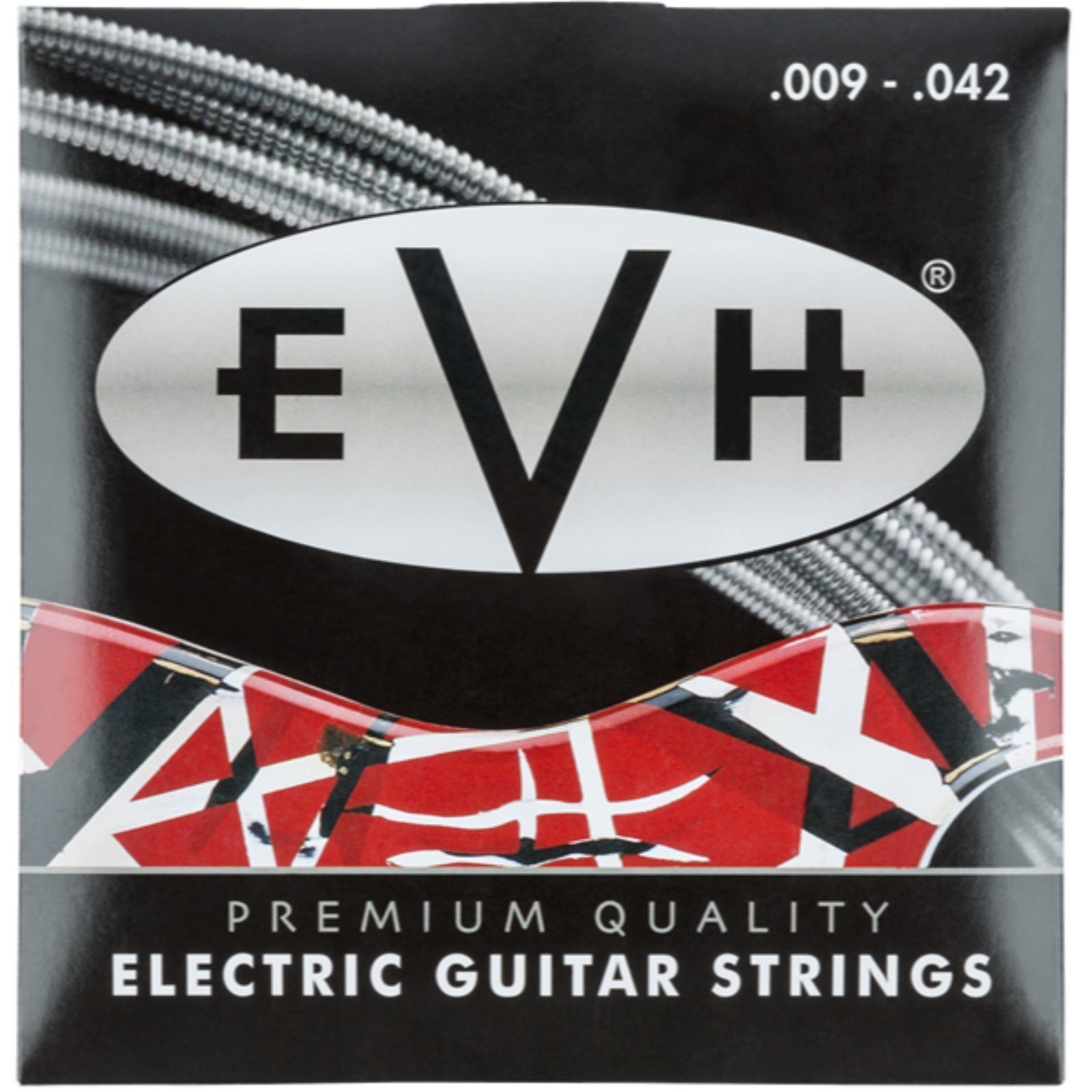 Eddie Van Halen EVH Premium Nickel Plated Steel Electric Guitar Strings, 9-42