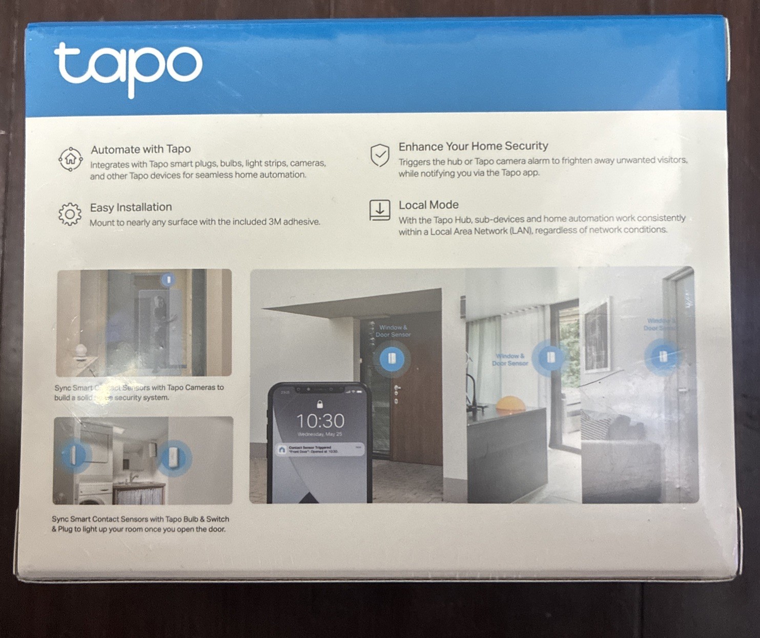 Tp-Link Tapo T31 Security Sensor Starter Kit - White (Tapo T31 Kit)
