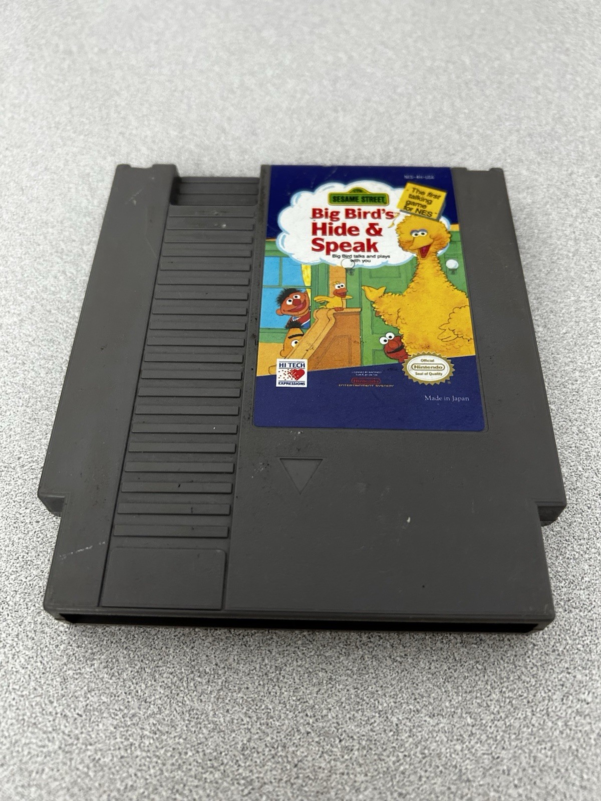 Big Bird Hide & Speak - Nintendo Entertainment System