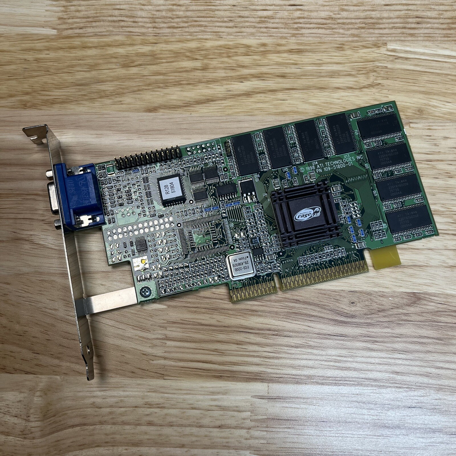 ATI RAGE 128 16MB 3.3v AGP Video Card With VGA
