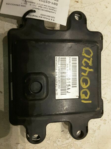 CHASSIS ECM BODY CONTROL BCM FRONT CONTROL FITS 06 COMMANDER 163663