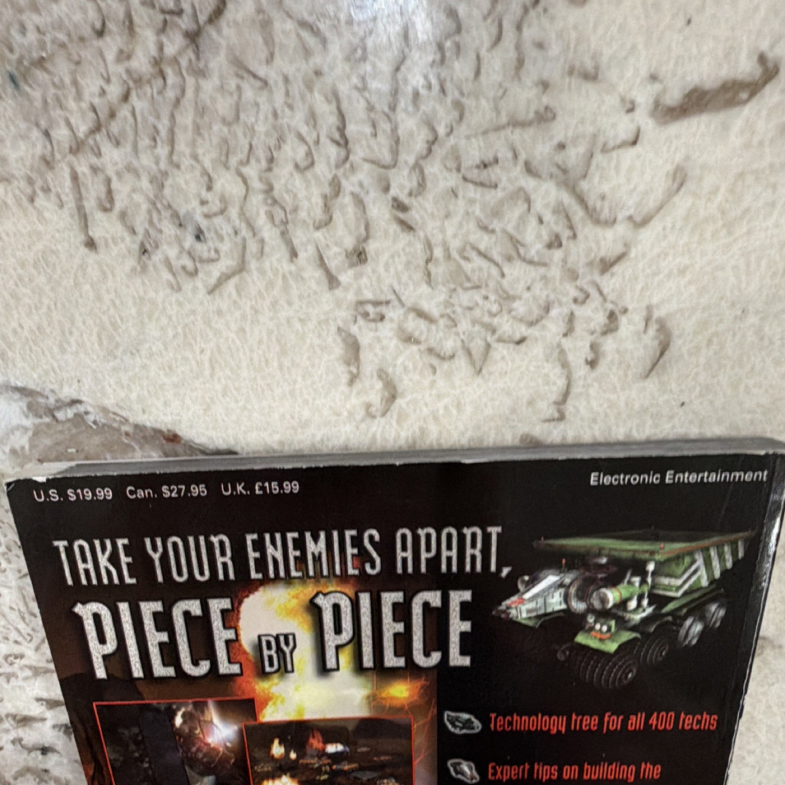 Warzone 2100 Prima’s Official Strategy Game Guide 1999 Eidos Interactive 208pgs
