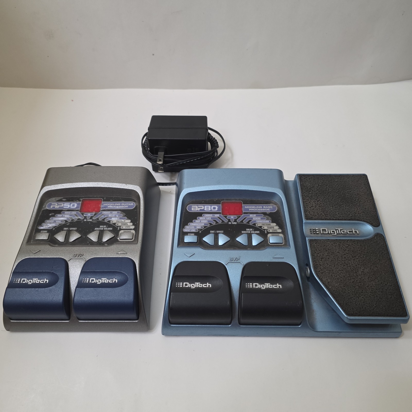 DigiTech RP80 And RP50 Multi Effects Pedals Modeling Processor W/ 1 Power Supply