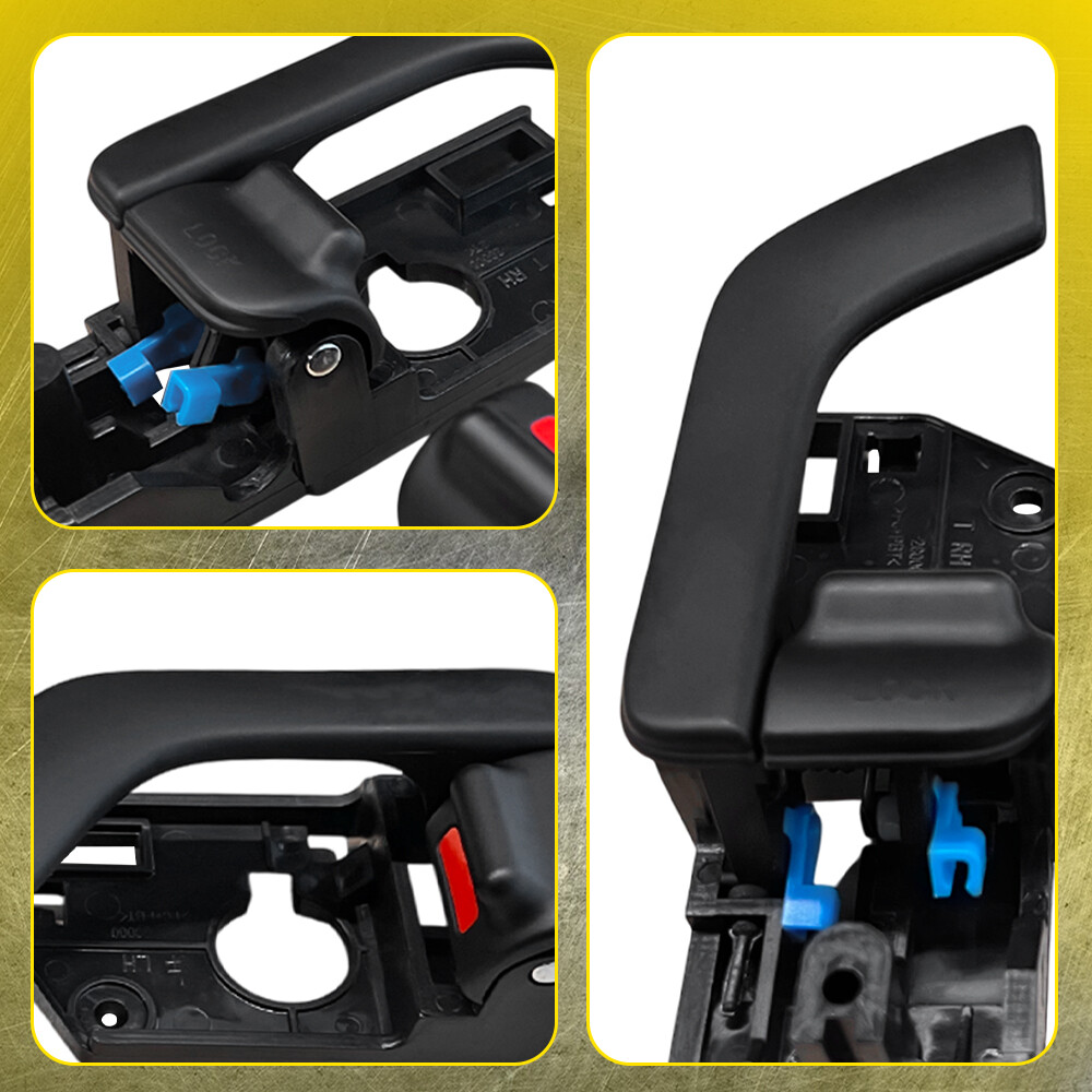 Pair For Hyundai Tiburon 03-08 Side Inside Interior Door Handle Front Right Left
