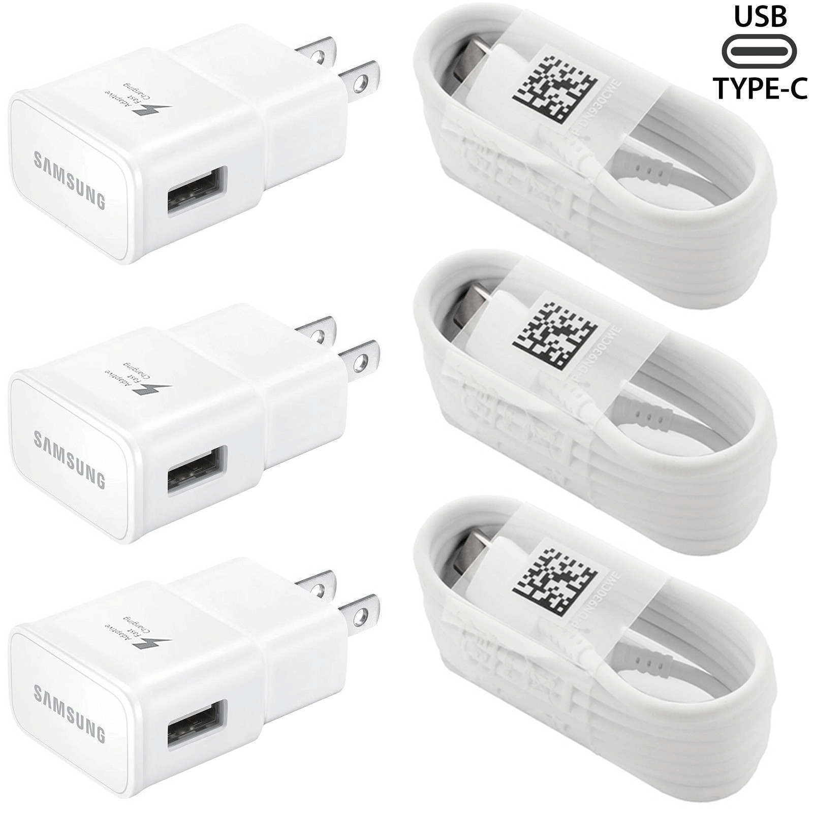Original Fast Wall Charger USB-C Cable For Samsung Galaxy S24 S23 S22 S21 S20 10