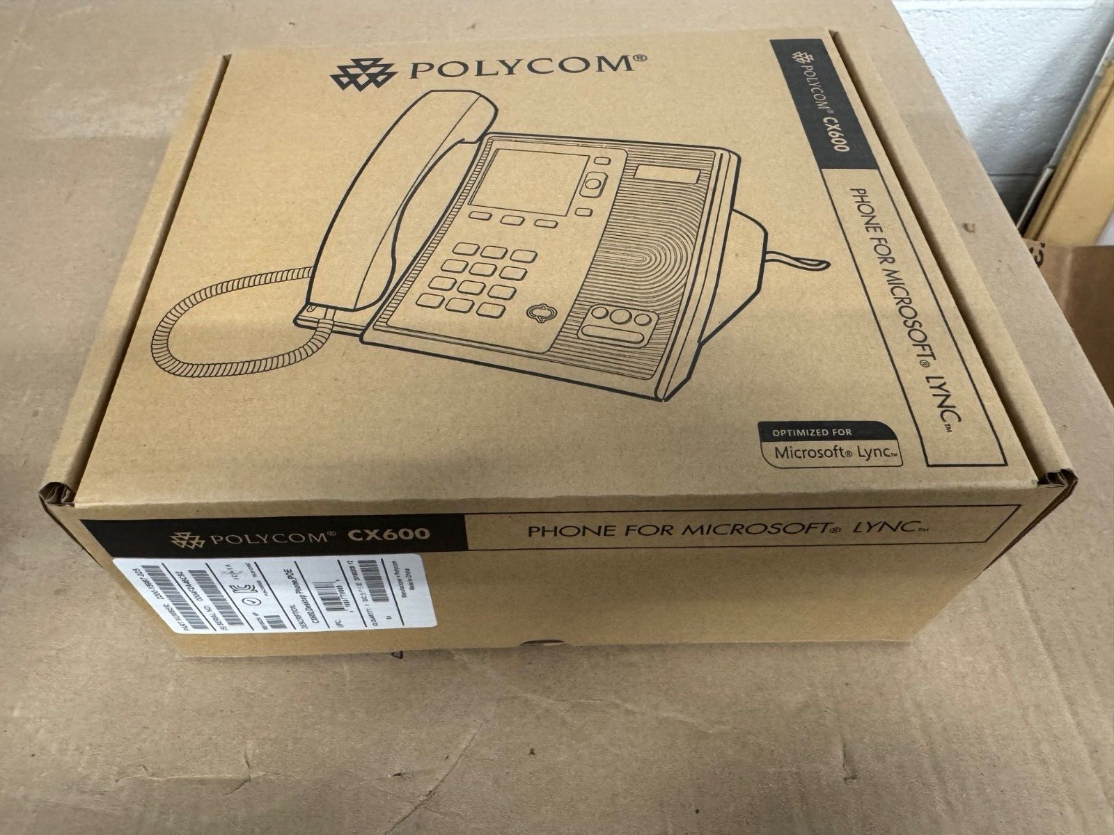 Polycom CX600 IP Phone 2200-15987-025  Brand New In Box