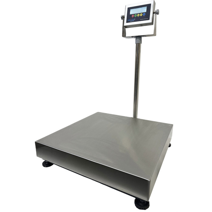 SellEton 24" x 24" Industrial bench scale Stainless indicator & platter 1000 lbs