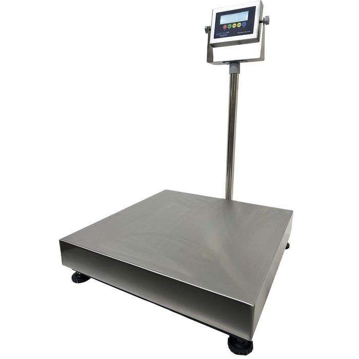 SellEton 24" x 24" Industrial bench scale Stainless indicator & platter 1000 lbs