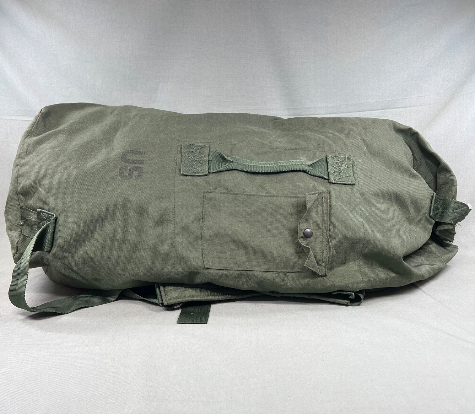 US Military Duffel Bag Green Nylon 8465-01-112-8699 Army Surplus Sea Bag Issue