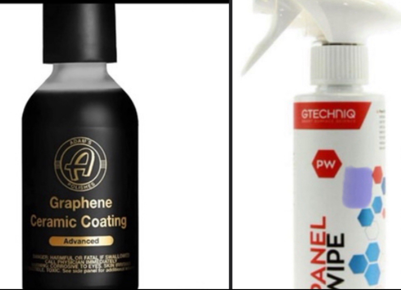 COMBO DEAL -Adam’s Advance Graphene Ceramic Coating 60ml & PANEL WIPE 250 ml