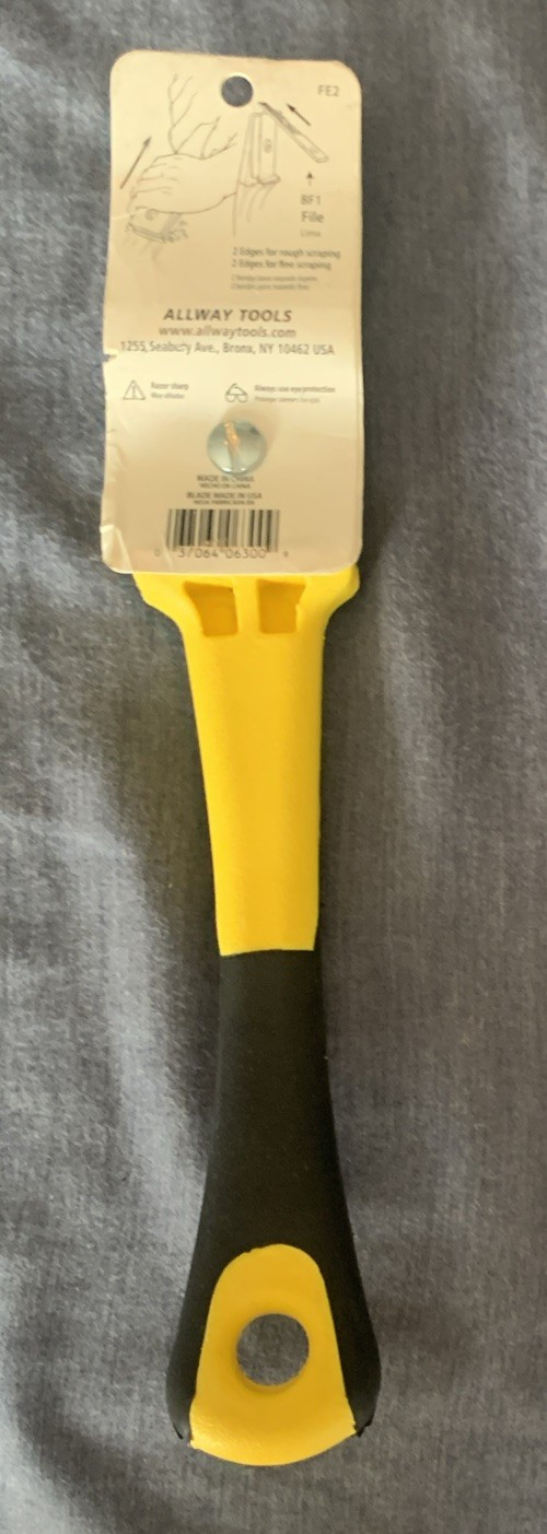 ALLWAY FE1 2-Edge Soft-Grip Scraper 1 1/2