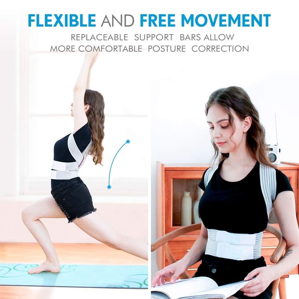 Back Posture Corrector for Women, Men, Teens KDD Adjustable Back Posture Brace