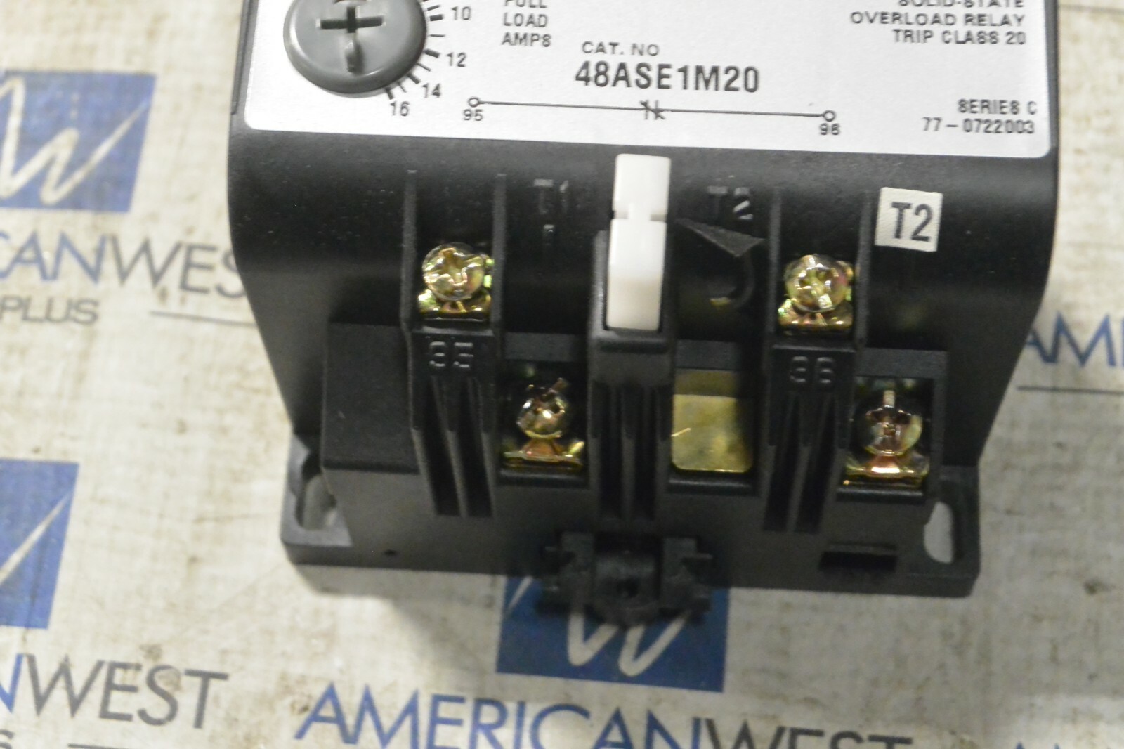 FURNAS 48ASE1M20 ESP100 Solid State Overload Relay 5 to 16 Amp Range
