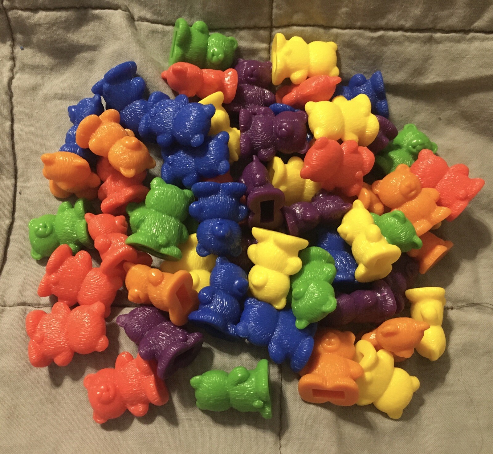 SKOOLZY COUNTING BEARS EDUCATONAL GAME AGE 3+ MATCHING SORTING COUNTING 47 Bears