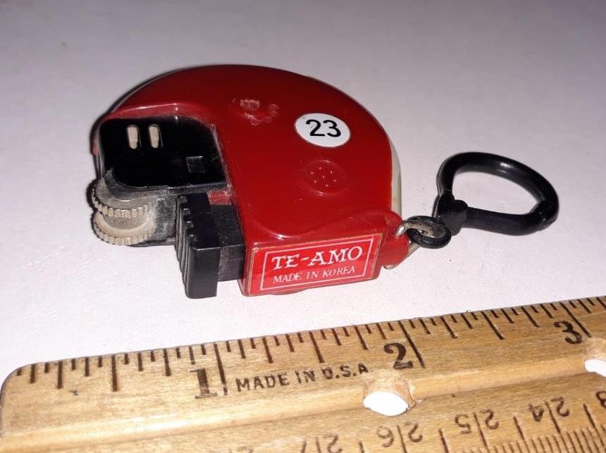 Football Helmet Te-Amo Vintage Lighter Made in Korea Plastic Excellent Shape