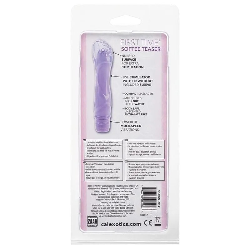 First Time Softee Teaser-Purple 5.25"