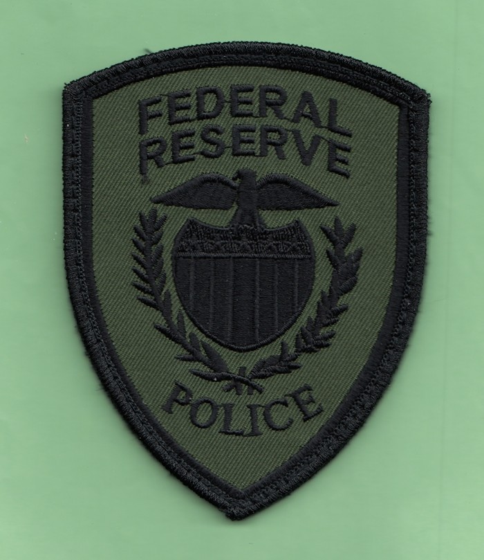C46 HOOK FRS CHICAGO RESERVE POLICE SUBDUED OD GREEN SRT SWAT PATCH