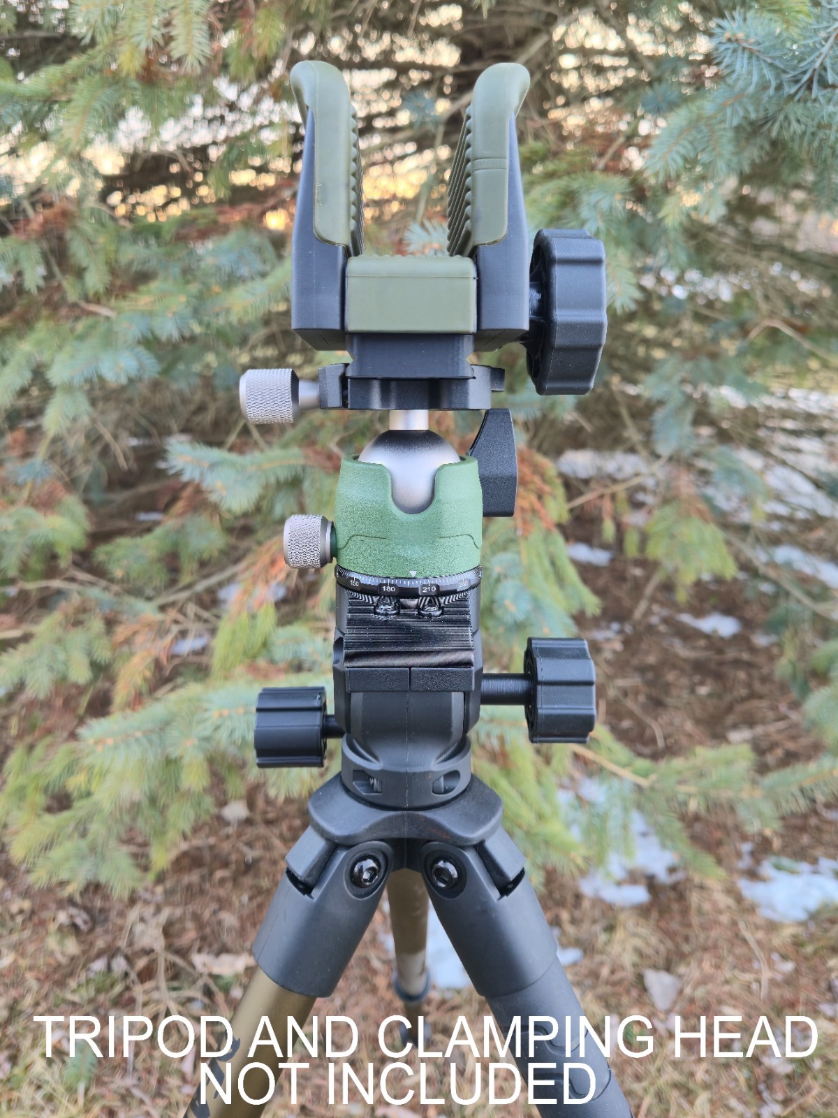 BOG Death Grip GP or Bantam Tripod Complete Adapter Kit w/ 38MM Ball Head ARCA