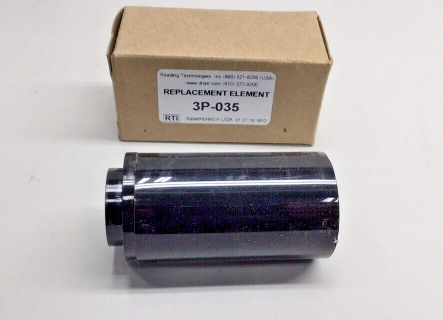 RTI 3P-035 Black Filter Element Reading Technologies 3P035