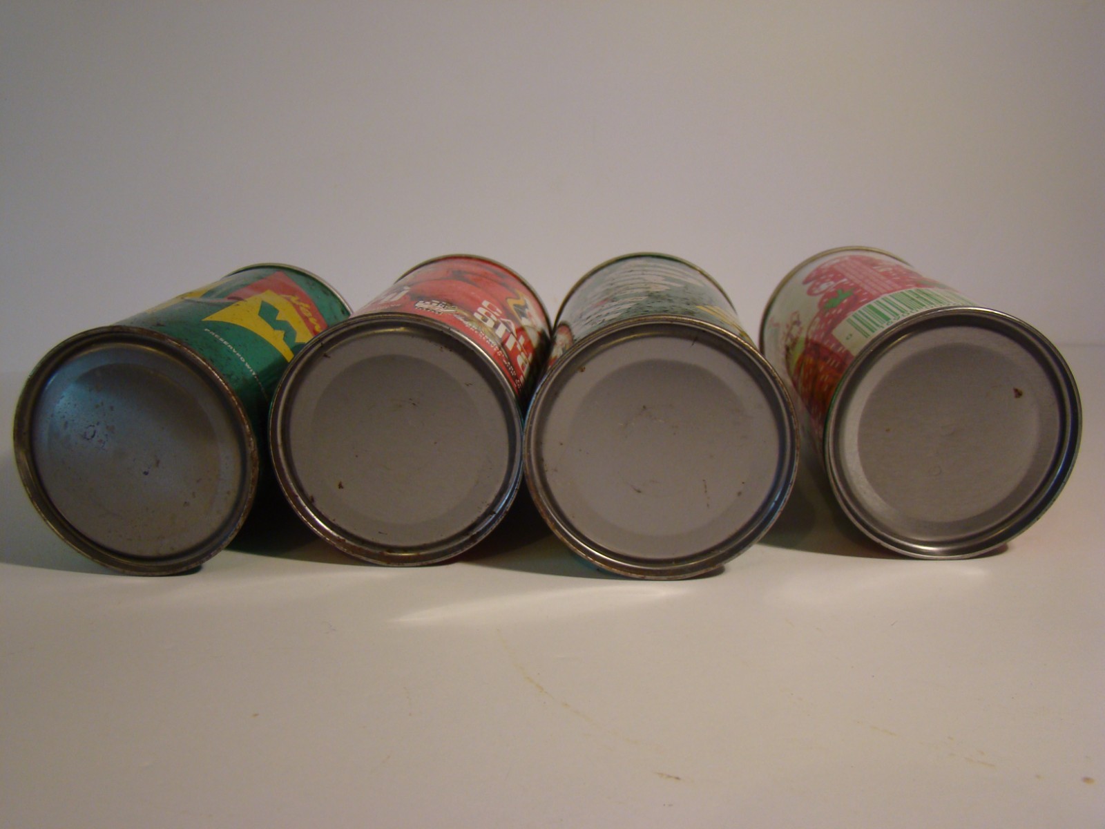 Canada Dry Cans Lot Of 4 Different