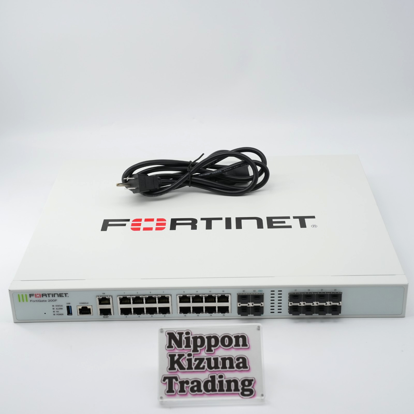 Fortinet FortiGate 200F FG-200F Firewall Security Appliance Tested Working Japan