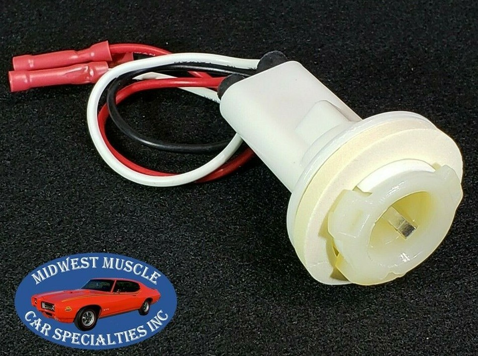 71-80 Ford Park Tail Stop Turn Signal Light Lamp Bulb Wiring Harness Socket D40