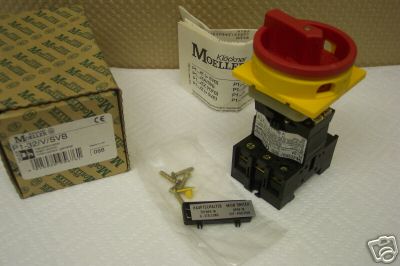 MOELLER P1-32/V/SVB MOTOR DISC SWITCH P132VSVB NEW