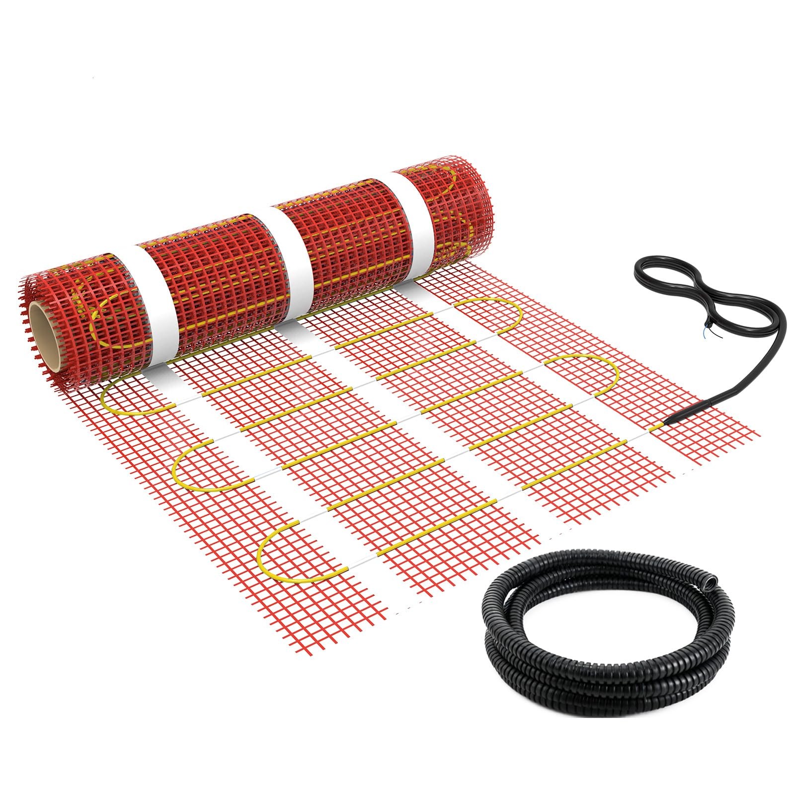 40 Sqft Warmmat Electric Radiant Selfadhesive Floor Heat Heating System