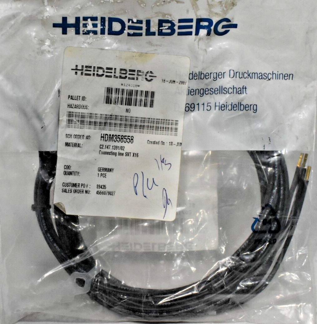 Heidelberg C2.147.1391/02 Connecting Line SVT X16