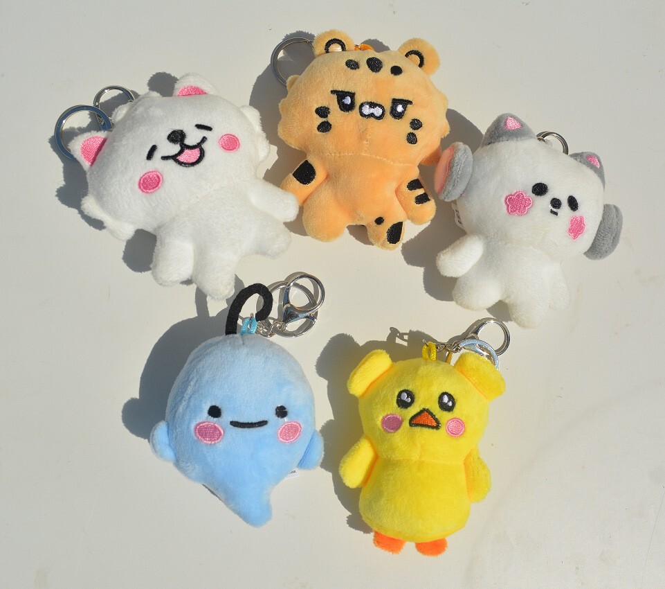 LE SSERAFIM X FIM'S CLUB POP UP Doll Keychain SAKKUKKU ZUHARONG Doll Pendants