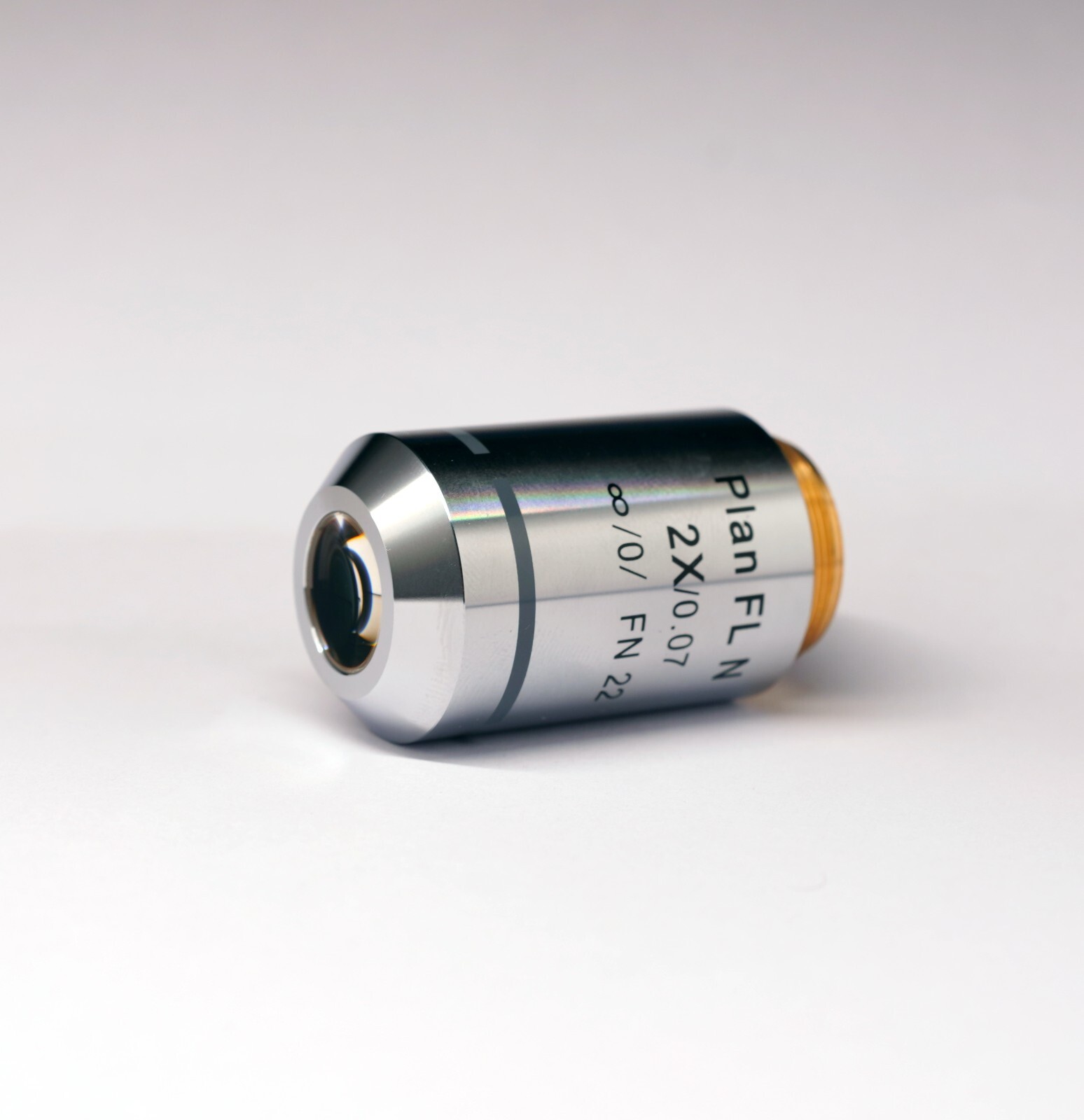 Olympus 2X Plan FL N Semi-APO Microscope Objective NA0.07 RMS Infinity 180mm New
