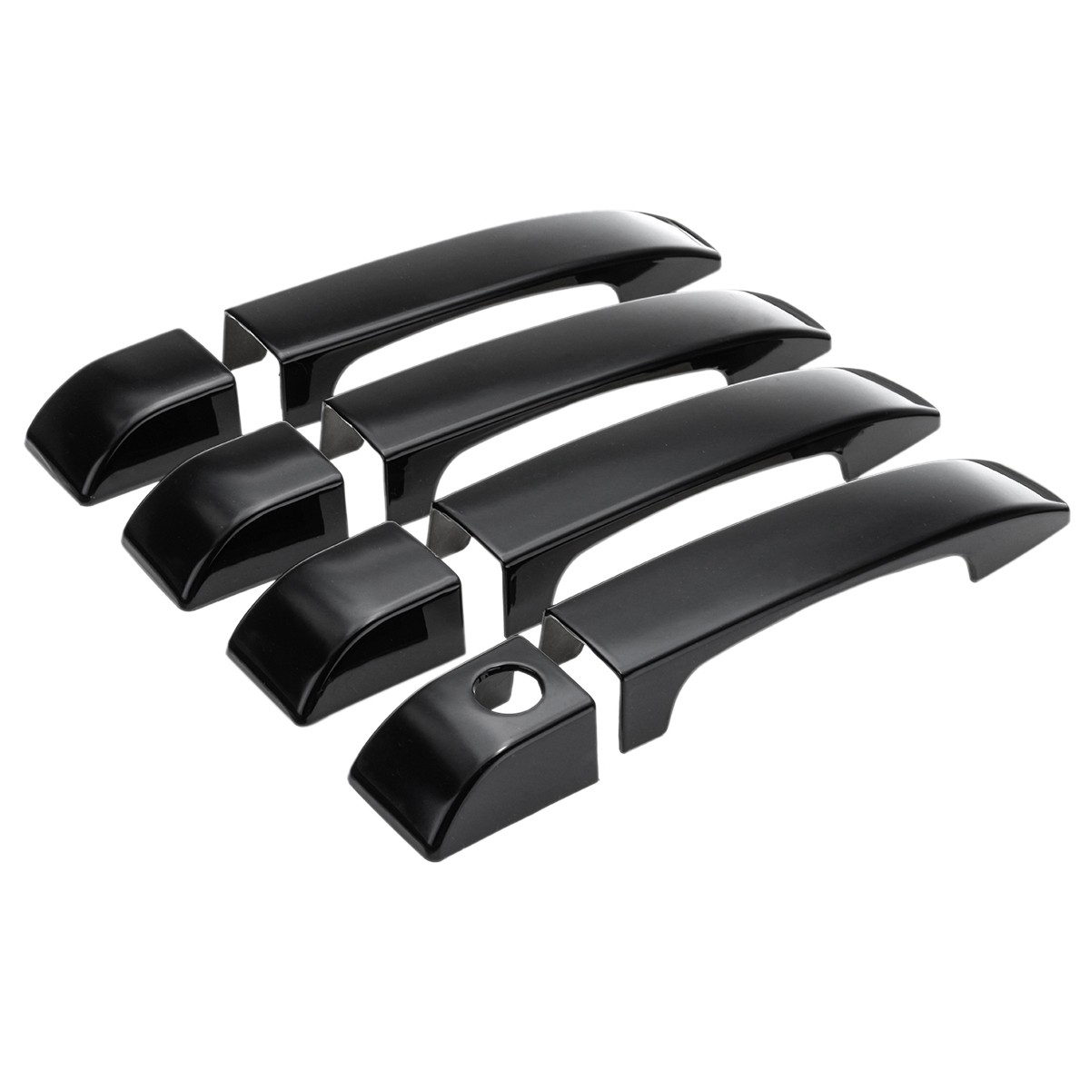 Car Door Handle Covers Trim Gloss Black Exterior Door Handles Cover for 5934