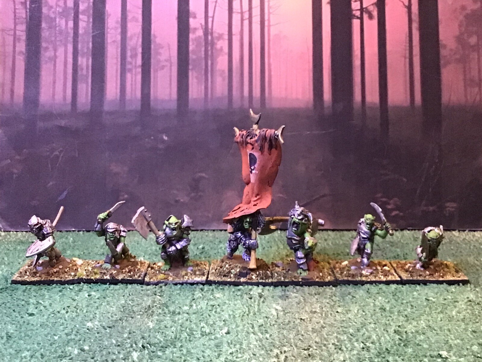 warhammer fantasy battles Armoured Gobin unit (7)
