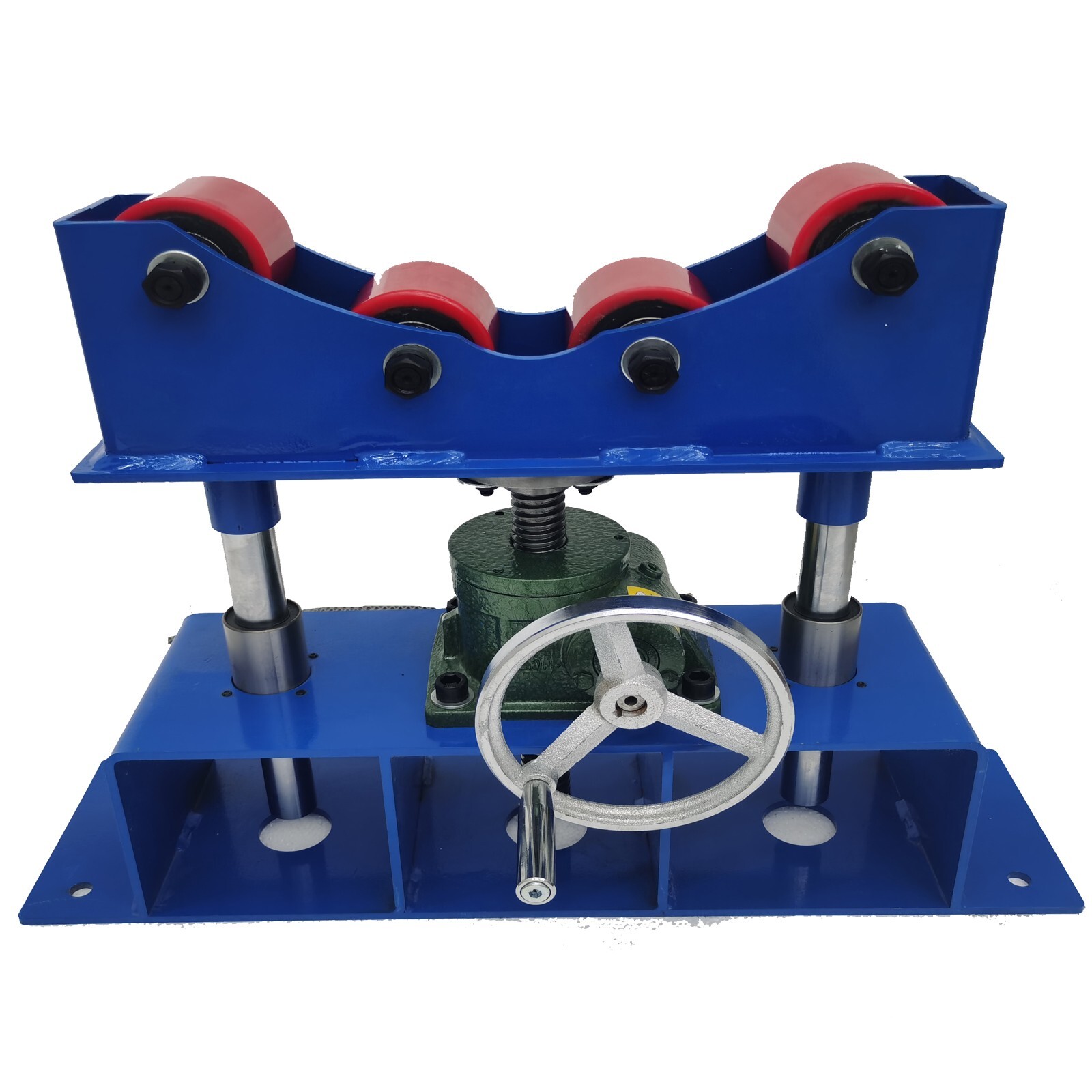 Welding Roller Bracket Manual Rolling Support Frame for Weld 1100LBSTravel 150mm