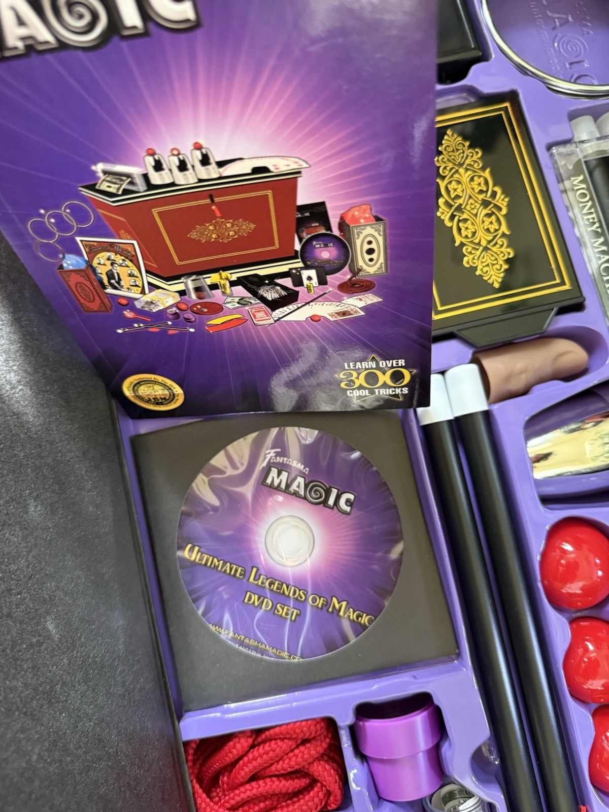 Fantasma Magic Ultimate Set 300+ Tricks (DVD, Book Included) New Open Box