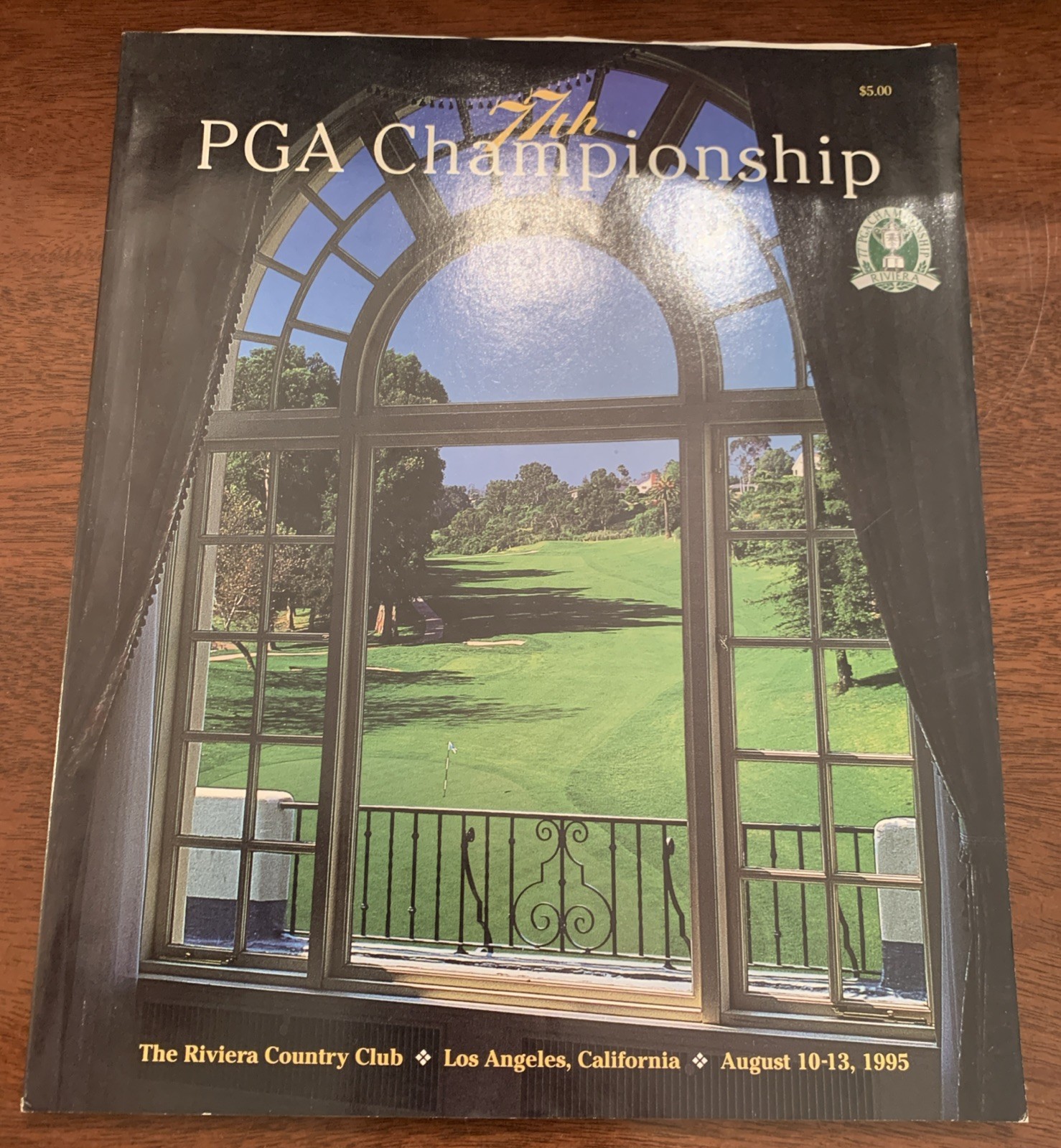 77th PGA CHAMPIONSHIP RIVIERA Book- 1995