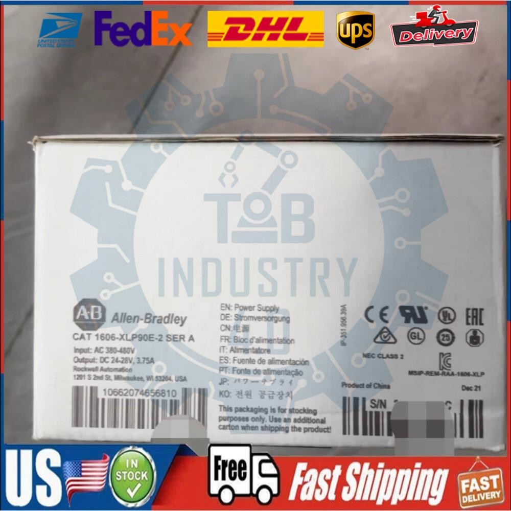 New AB 1606-XLP90E-2 Power Supply 380-480V AC wide range Input US Free Tax