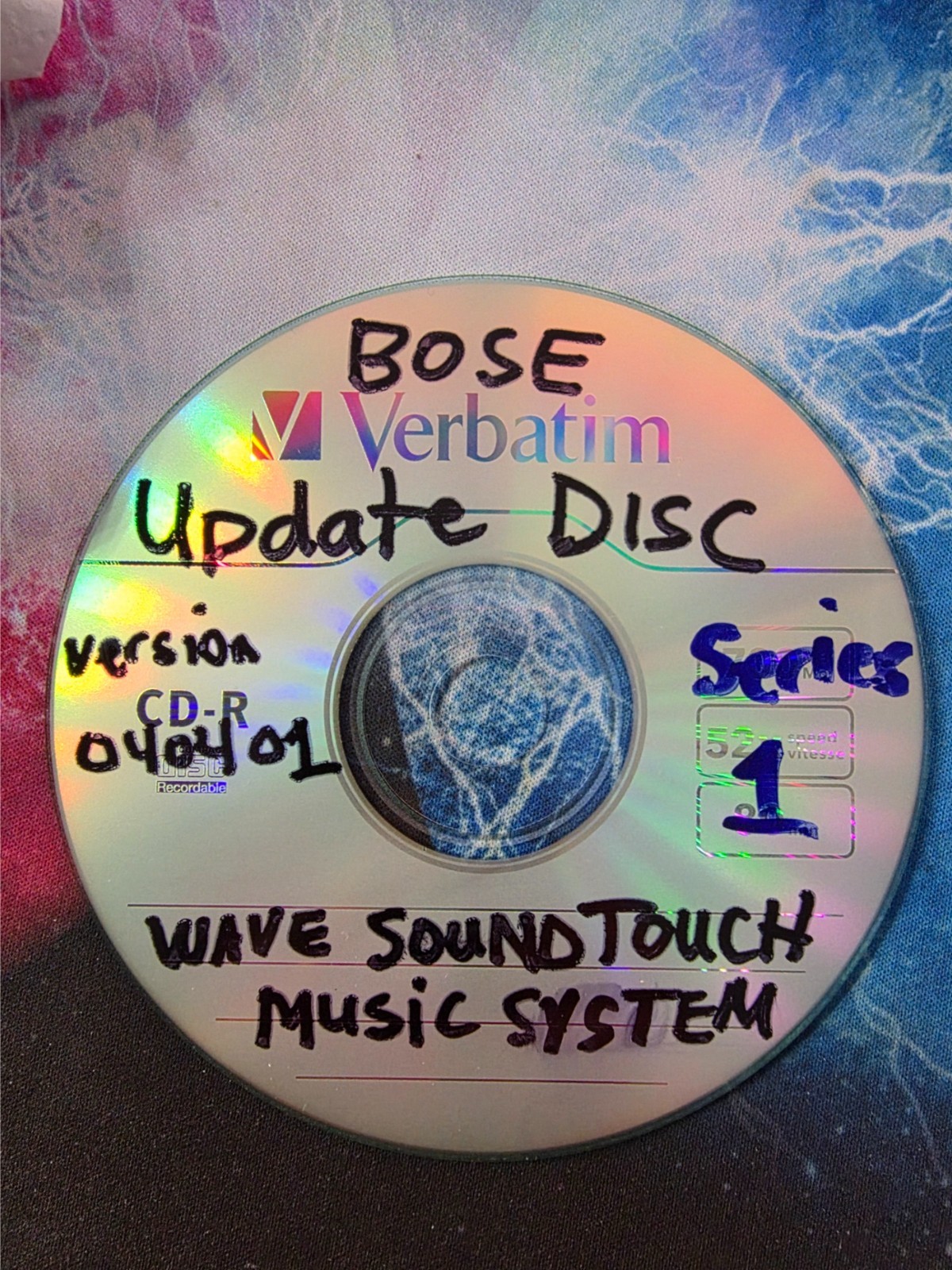 Bose Wave SoundTouch 1 Update Disc Latest Firmware, fix PLEASE UPDATE error
