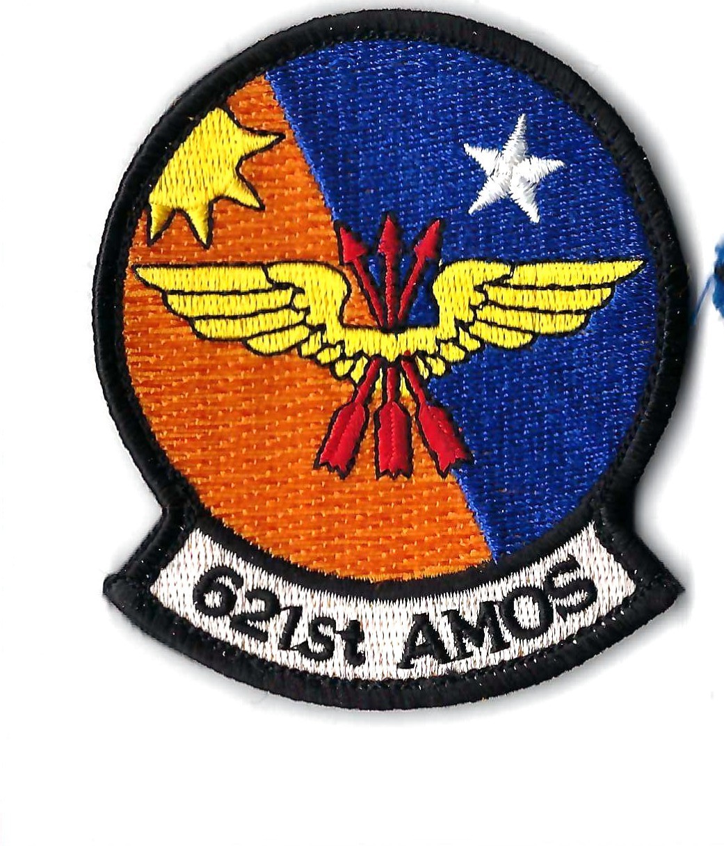 PATCH USAF AIR MOBILITY OPERATIONS SQ AMOS McGUIRE AFB            JT-53