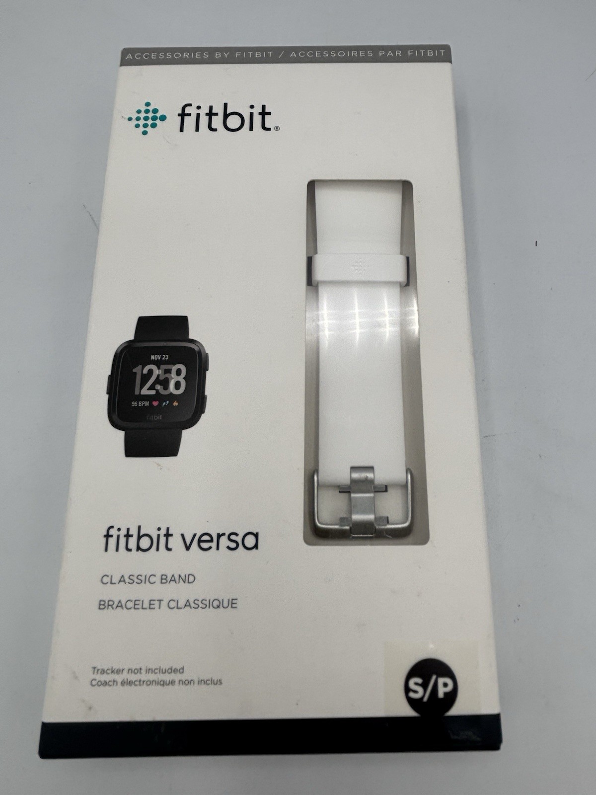Fitbit Versa Classic Band Bracelet White Small / Petite New In Box