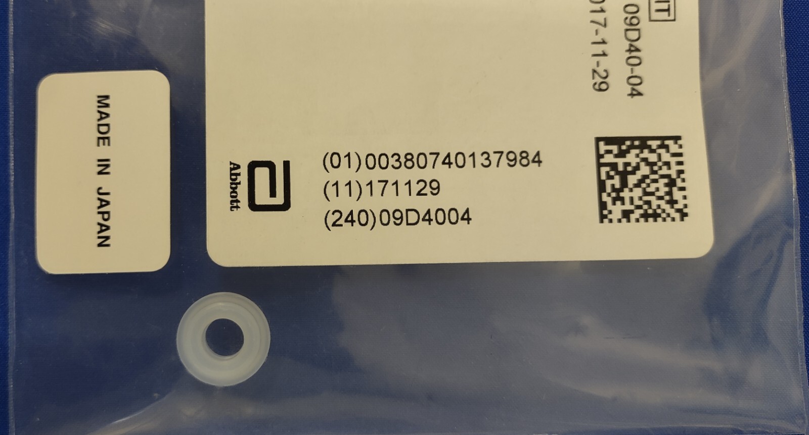 Architect cSystems Reagent Syringe Seal Tip #2 P/N 09D4004