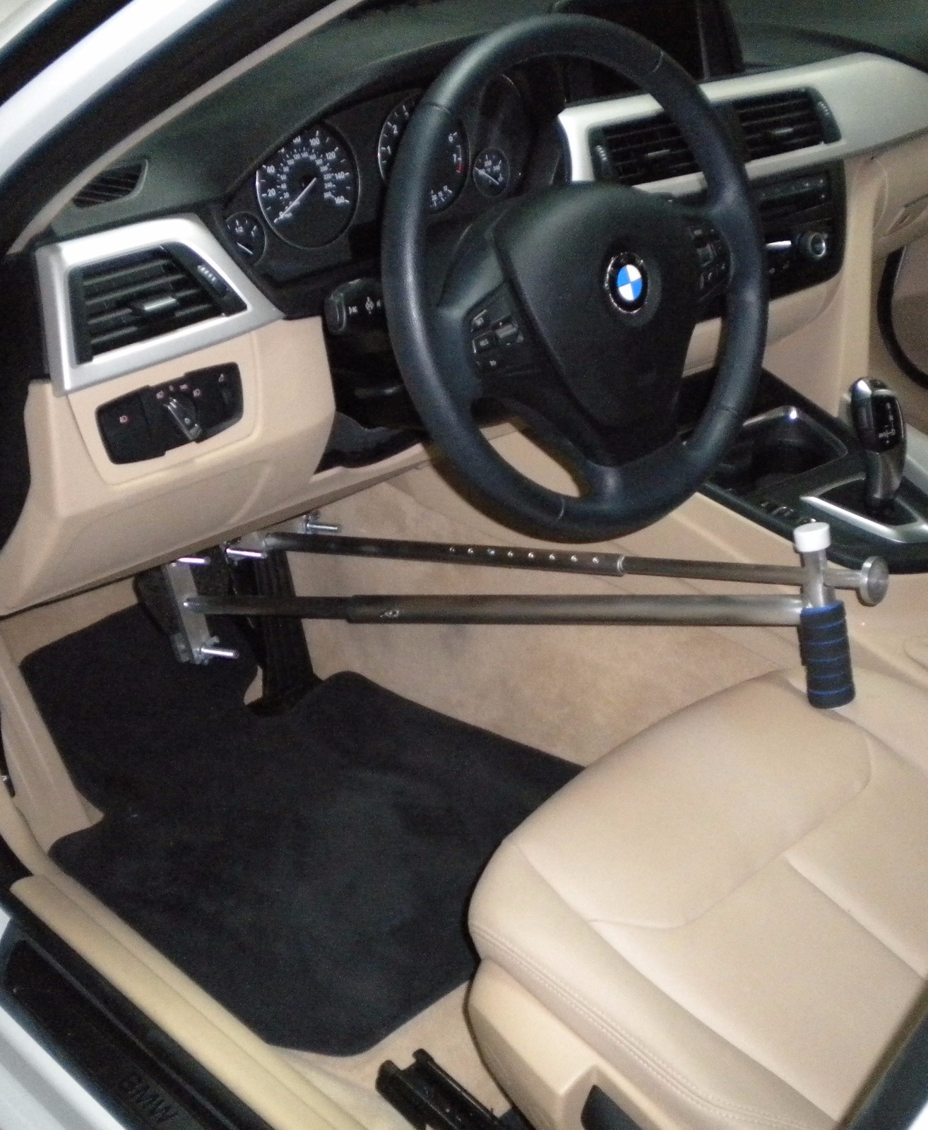 QuicStick Portable Hand Controls Disabled Driving Lightweight Handicap Mobility