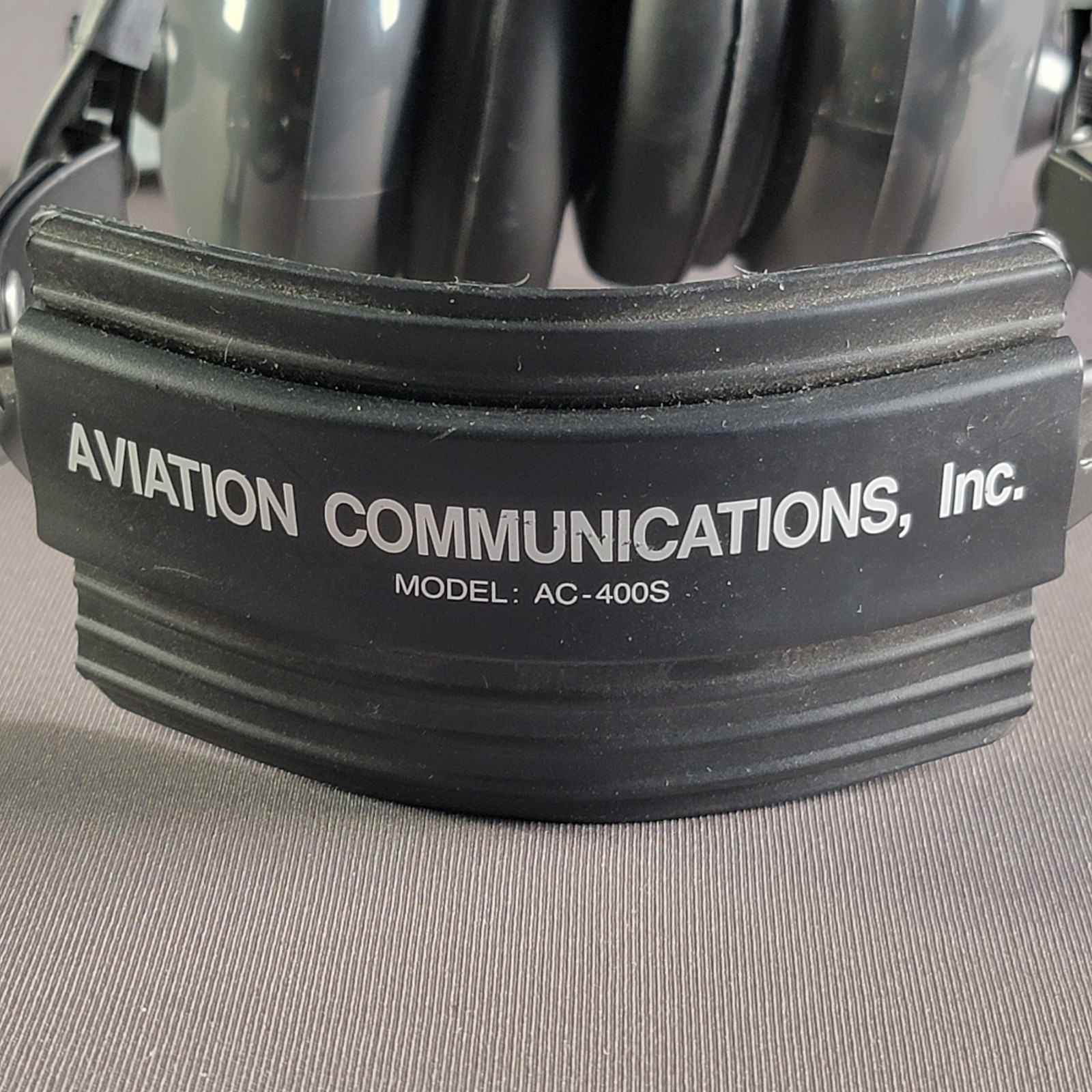 Avcomm AC-400S Headset - Dual Plug - Aviation Communications Inc. Tested