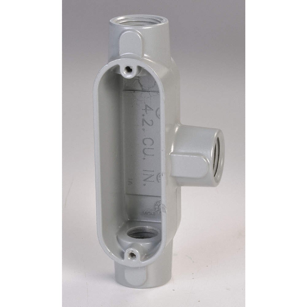 APPLETON ELECTRIC T75T-A Conduit Outlet Body,Alum,Trd Sz 3/4in 10W139