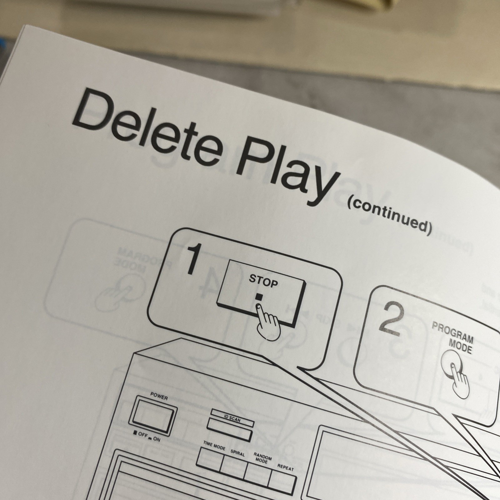 *Owners Manual Instructions Only* For Panasonic SL-PD347 Compact Disc Changer