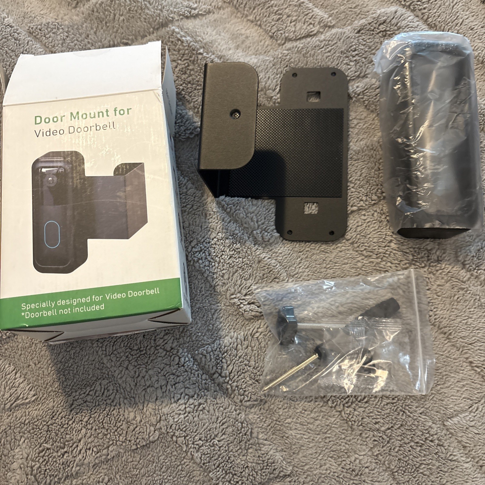 Anti-Theft No-Drill Video Doorbell Door Mount Bracket for Blink - New in Box
