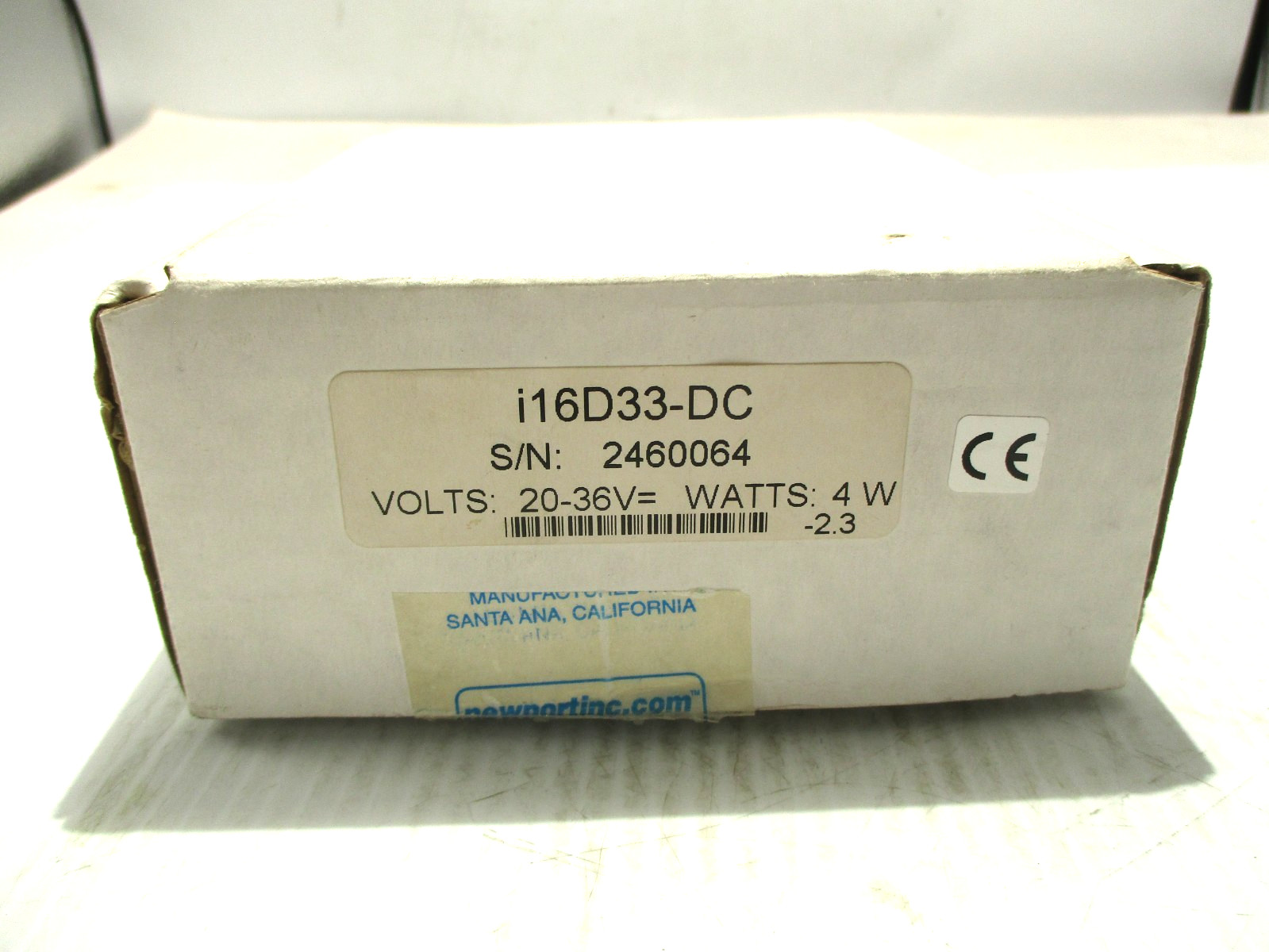 NEW NEWPORT I16D33-DC TEMPERATURE PROCESS CONTROLLER
