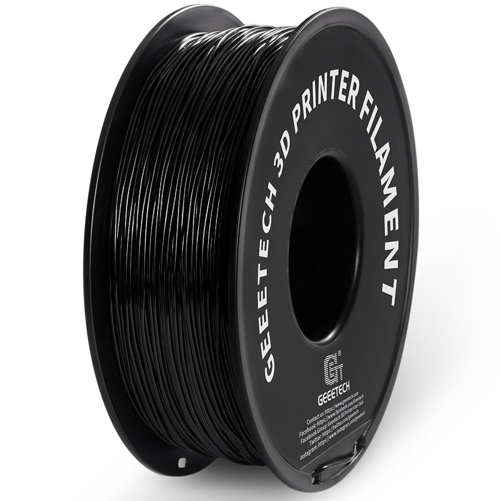 Geeetech 3D Printer Filament TPU Black 1.75mm 1KG Per Roll Consumables New US