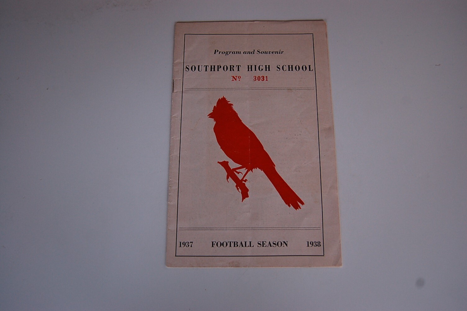 1937 Indianapolis Shortridge - Southport Indiana High School Football Program